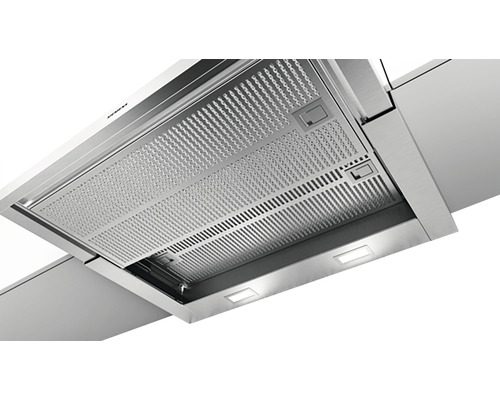 Hotte aspirante en acier inoxydable avec filtre à graisse métallique