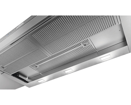 Dunstabzugshaube aus Metall mit Beleuchtung