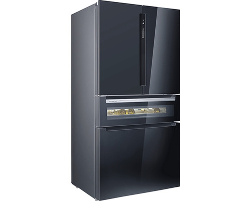 Ensemble réfrigérateur-congélateur Siemens KF96RSBEA French Door y compris tiroir à boissons noir