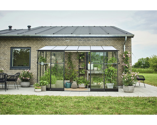 Serre de jardin Popular 5 m² en polycarbonate 4 mm - SERRES-ET-ABRIS.