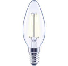 Ampoule flamme LED à intensité lumineuse variable FLAIR C35 E14/4W(40W) 470  lm 4000 K blanc neutre transparent - HORNBACH