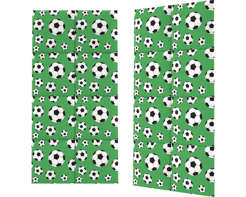 Absorbeur de son avec motif de ballon de football