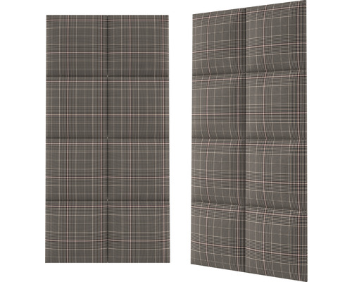 Panneau insonorisant à carreaux pour montage mural