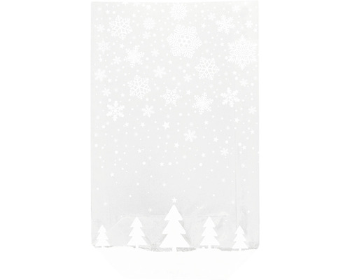 Écharpes décoratives avec flocons de neige et arbres de Noël pour une décoration de fenêtre festive