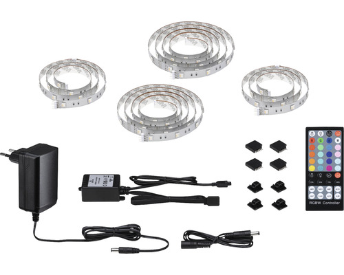 Bande LED Paulmann (78875) 24 V 20,5 W MaxLED 250 Kits Comfort TV 55 RGBW IP20