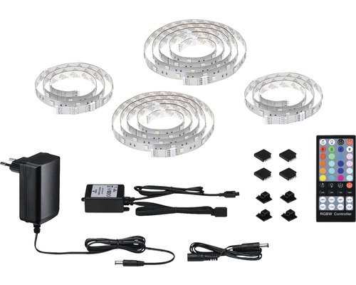 Bande LED Paulmann (78876) 24 V 22 W MaxLED 250 Kits Comfort TV 65 RGBW IP20