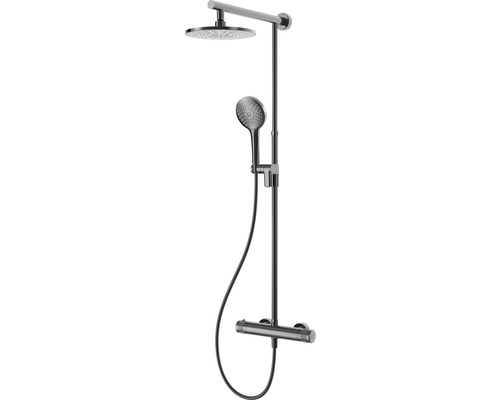 Colonne de douche avec thermostat AVITAL TOPINO anthracite mat