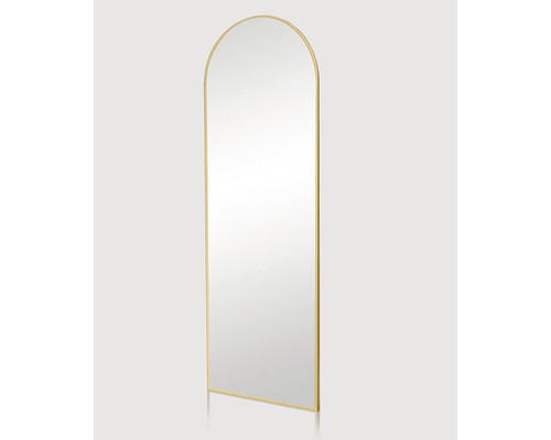 Rechteckiger Ganzkörperspiegel mit abgerundeten Ecken