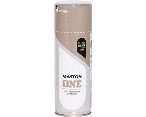 Mastonspraydose mit dem Farbton Graubeige RAL 1019 Glänzend