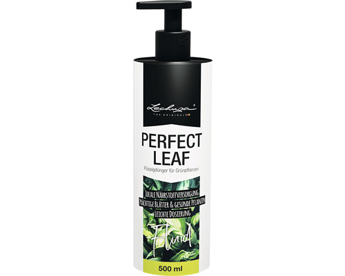 Langzeitdünger für Grünpflanzen Lechuza Perfect Leaf 475 ml Lechuza Perfect Leaf Flüssigdünger für Grünpflanzen in einer 500-ml-Flasche