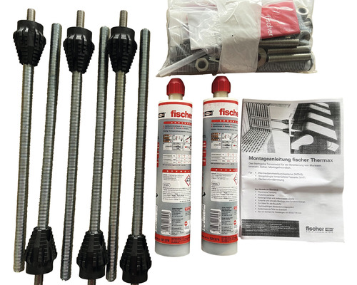 Fischer TherMax 16 Markisenbefestigung für WDVS bis 150 mm (Set für 6 Befestigungspunkte)