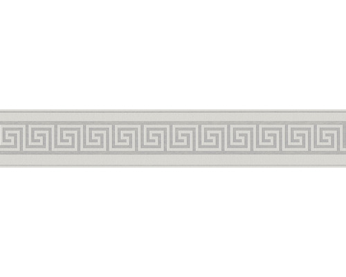 Bordüre selbstklebend 3839-14 Only Border Geometrisch grau silber 5 m x 10 cm