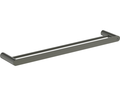 Porte-serviettes Ideal Standard Conca double magnetic grey T4501A5