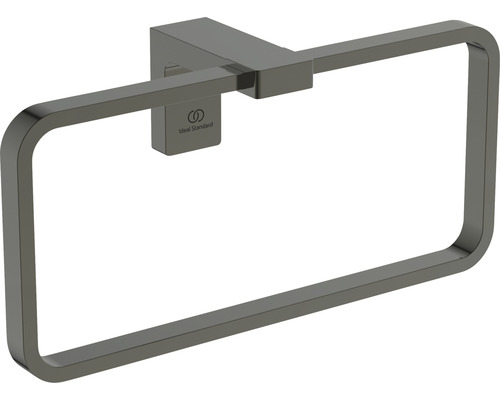 Anneau porte-serviettes Ideal Standard Conca Cube rigide magnetic grey T4502A5 Anneau porte-serviette pour montage mural