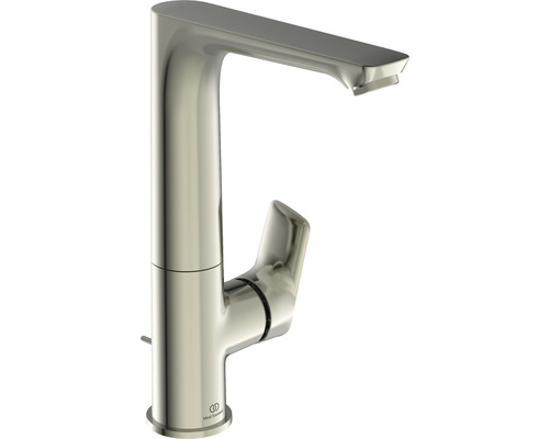 Robinet de lavabo pour vasque à poser Ideal Standard Connect Air silver storm brossé A7020GN