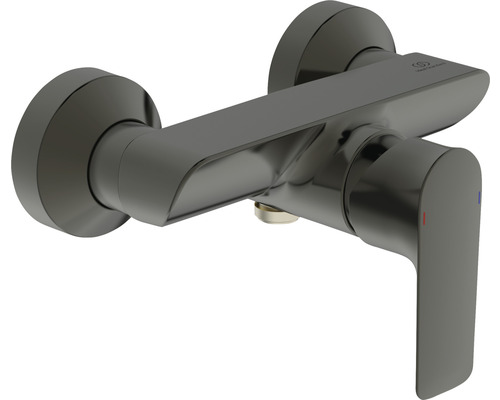 Mitigeur de douche Ideal Standard Connect Air magnetic grey brossé A7032A5 Robinet mural pour salle de bains