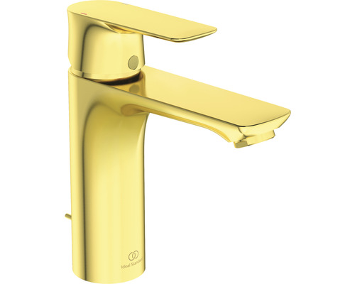 Robinet de lavabo pour vasque à poser Mitigeur de lavabo Ideal Standard Connect Air brushed gold brossé A7053A2