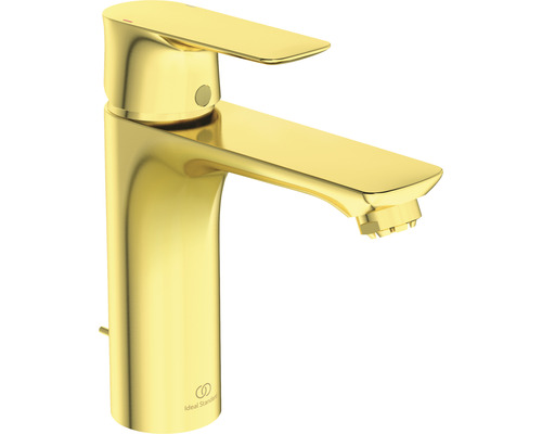 Robinet de lavabo pour vasque à poser Mitigeur de lavabo Ideal Standard Connect Air brushed gold brossé A7054A2