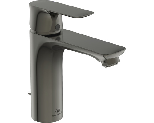 Robinet de lavabo pour vasque à poser Mitigeur de lavabo Ideal Standard Connect Air magnetic grey brossé A7054A5