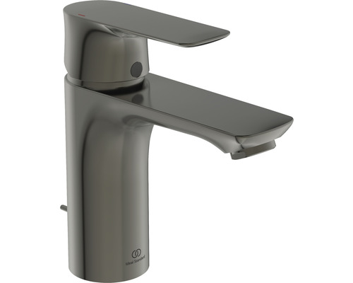 Robinet de lavabo pour vasque à poser Ideal Standard Connect Air magnetic grey brossé A7021A5