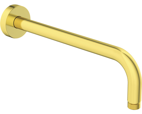 Brausearm Ideal Standard Idealrain Atelier 1/2" 300 mm brushed gold B9444A2 Wandarm für Dusche