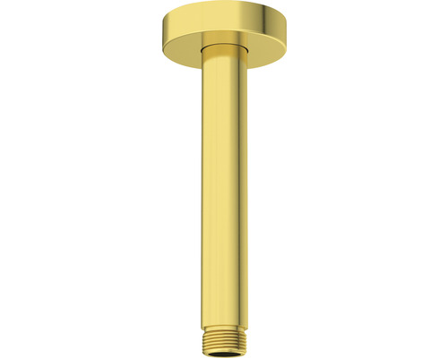 Raccordement de plafond Ideal Standard Idealrain Atelier 1/2" 150 mm brushed gold B9446A2