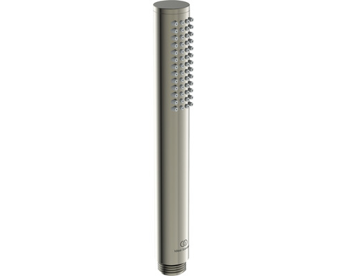 Douchette Ideal Standard Idealrain Atelier rond Ø 25 mm silver storm BC774GN Douchette à main en métal avec le logo Ideal Standard
