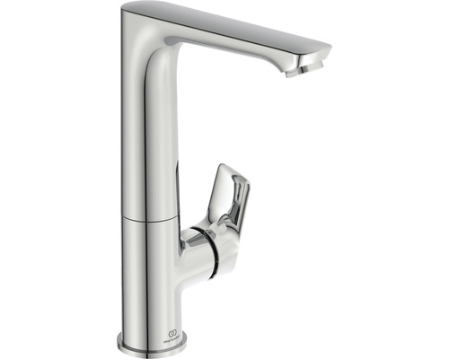 Robinet de lavabo pour vasque à poser Ideal Standard Connect Air chrome A7023AA Robinet de lavabo en métal avec mitigeur monocommande