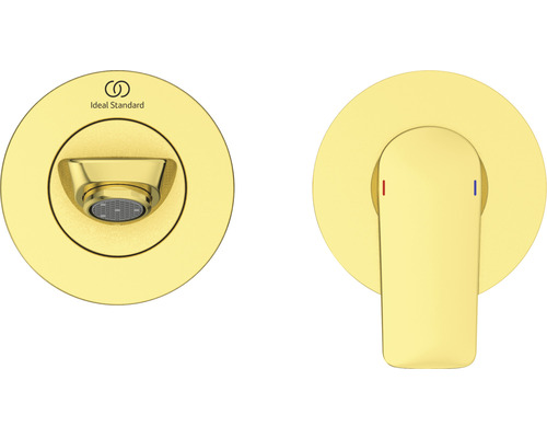 Logo Ideal Standard, robinet de lavabo pour montage mural, montage apparent