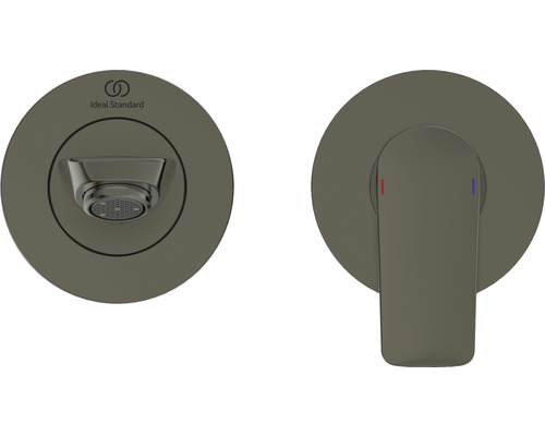 Robinet de lavabo encastré Ideal Standard CONNECT AIR magnetic grey A7009A5 sans corps de base encastré