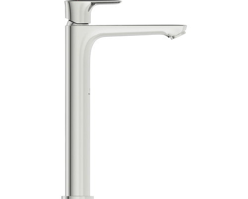 Mitigeur de lavabo haut en métal pour salle de bains