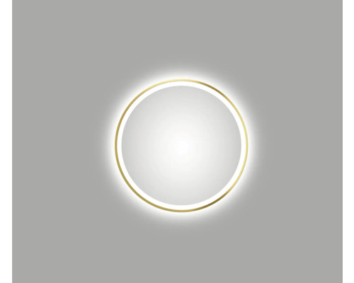 Runder Spiegel mit Beleuchtung