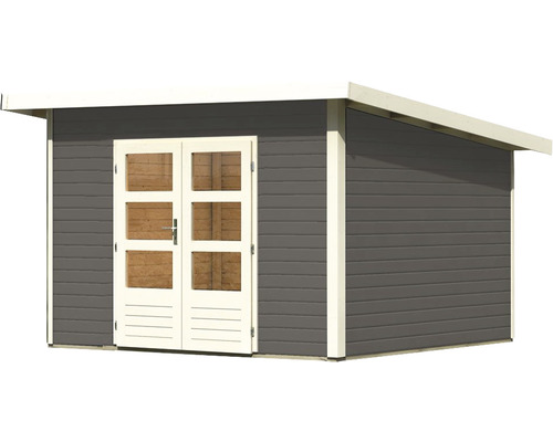 Gartenhaus aus Holz mit Doppeltür