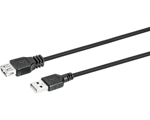 Câble de rallonge USB prise A fiche A 3 m
