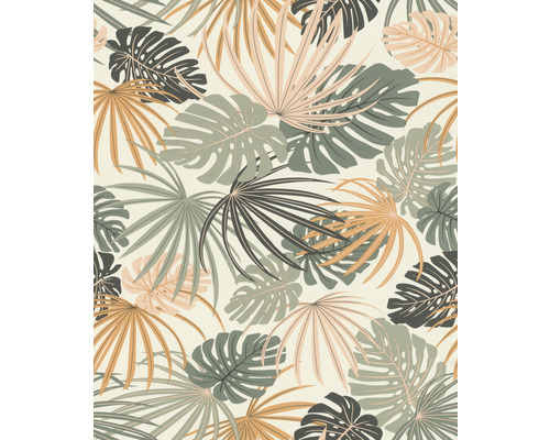 Muster mit verschiedenen tropischen Blättern