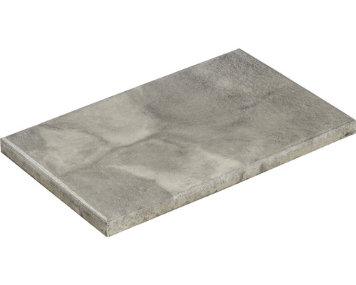 Beton Terrassenplatte iStone Style weiss-schwarz 60 x 40 x 4 cm Einzelne Betonpflasterplatte