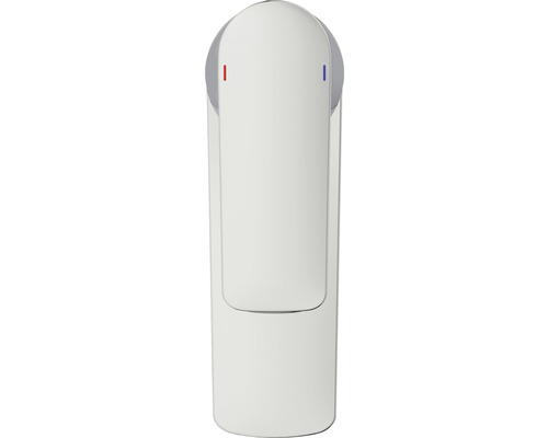 Robinet avec marquages pour eau froide et eau chaude