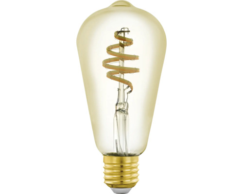 Ampoule LED décorative en forme de poire avec filament torsadé