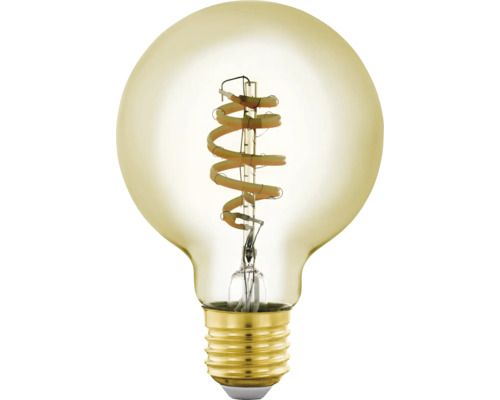 Ampoule décorative avec filament torsadé