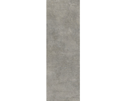 Dalle de terrasse en grès cérame fin Cemento Lumino bord rectifié 120 x 40 x 3 cm Carreau de sol gris aspect pierre