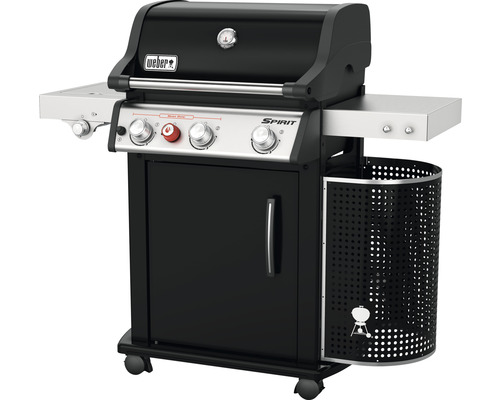 Weber Spirit Gasgrill mit Unterschrank und Seitenablagen