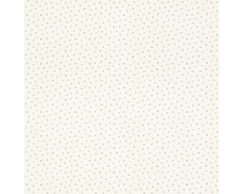 Vliestapete 253030 Bambino XIX Punkte grau weiß Tapete mit Punktmuster