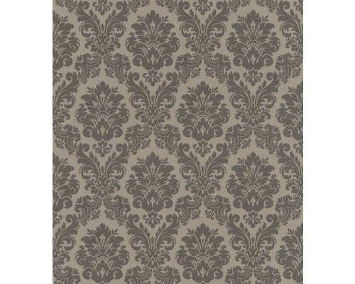 Tapete mit floralem Damastmuster