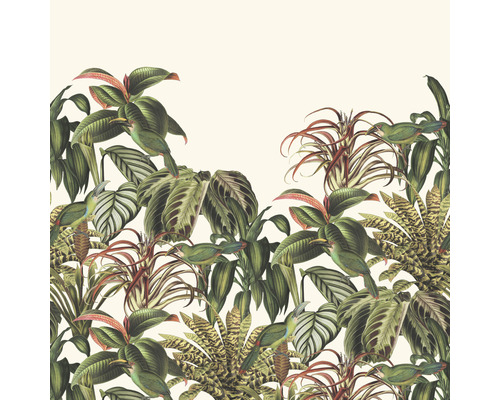 Papier peint panoramique intissé 561395 Barbara Home Collection 3 Botanic vert 6 pces 300 x 300 cm