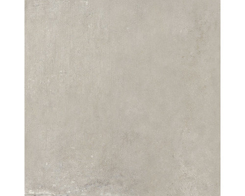 Feinsteinzeug Wand- und Bodenfliese Cortina sand 81x81 cm Quadratische Bodenfliese mit Betonoptik