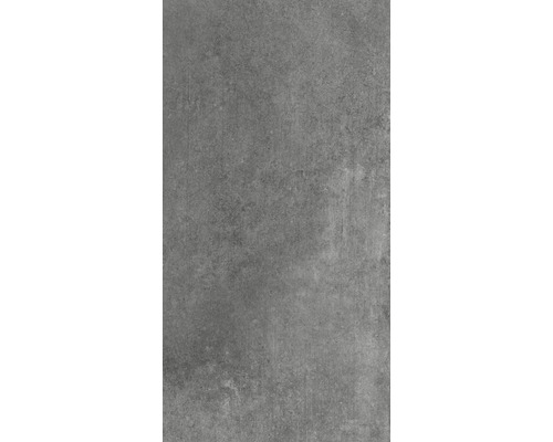 Carrelage sol et mur en grès cérame fin Cortina graphite 60x120 cm