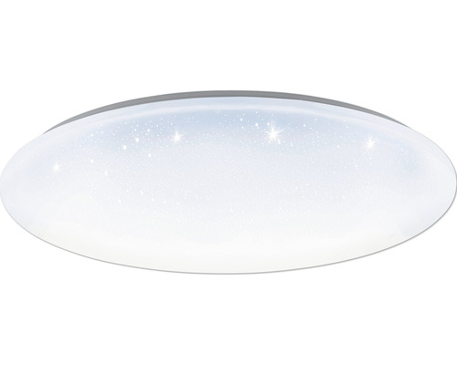 Plafonnier LED Smart Light 11,2 W 4960 lm CCT Ø 53 cm blanc avec effet cristal - Compatible avec SMART HOME by hornbach