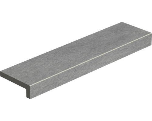 FLAIRSTONE Poolumrandung Beckenrandstein Titan Platte grau 60 x 15 x 5 cm