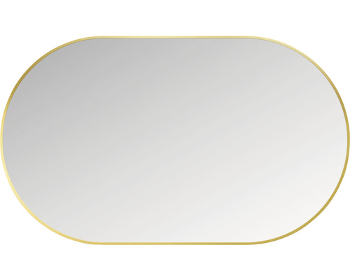 Ovaler Spiegel mit Rahmen
