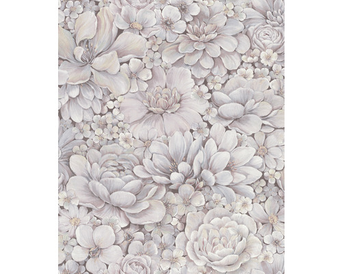 Papier peint intissé 33954 Botanica Floral rose Papier peint à fleurs avec motif floral